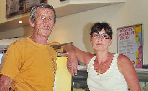 French Bakehouse owners Barry and Sandra Dawson are alarmed at the spate of break-ins along the Esplanade. French Bakehouse owners Barry and Sandra Dawson are alarmed at the spate of break-ins along the Esplanade.